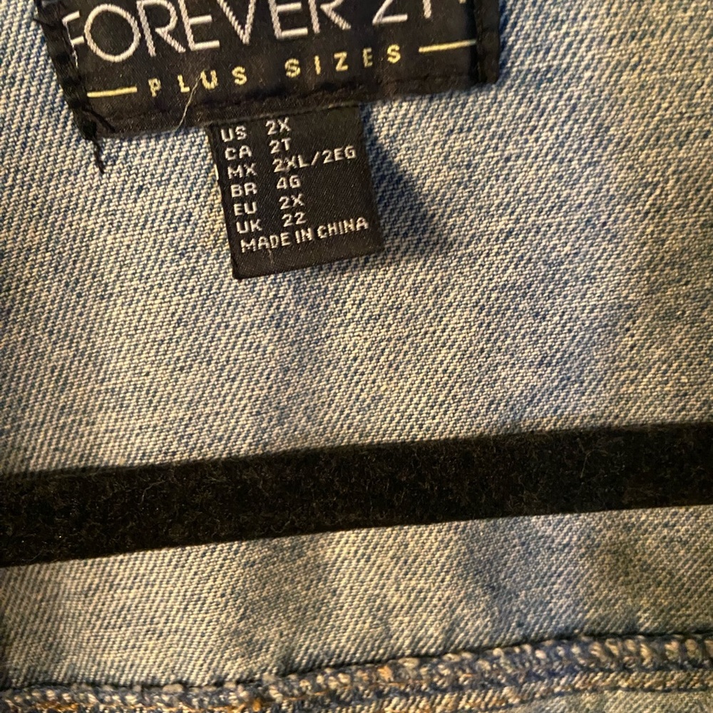 Plus Forever 21 Jean Jacket - Picture 4 of 5